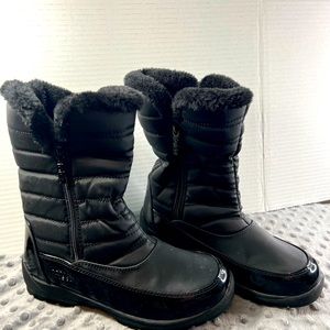 NWOT Totes  All weather Boots Black Size 6